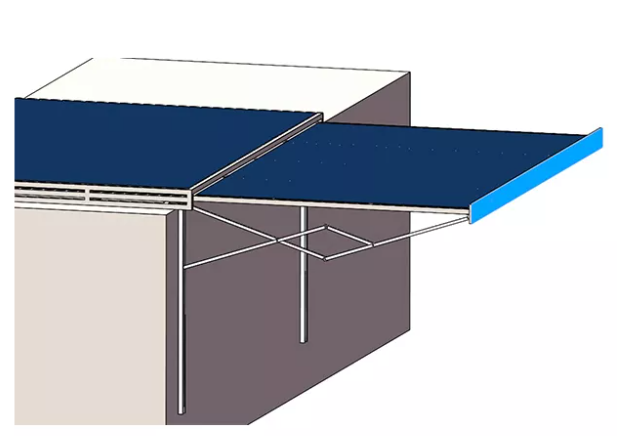 Awning-style Expandable Solar Energy Awning-style Expandable Solar Energy