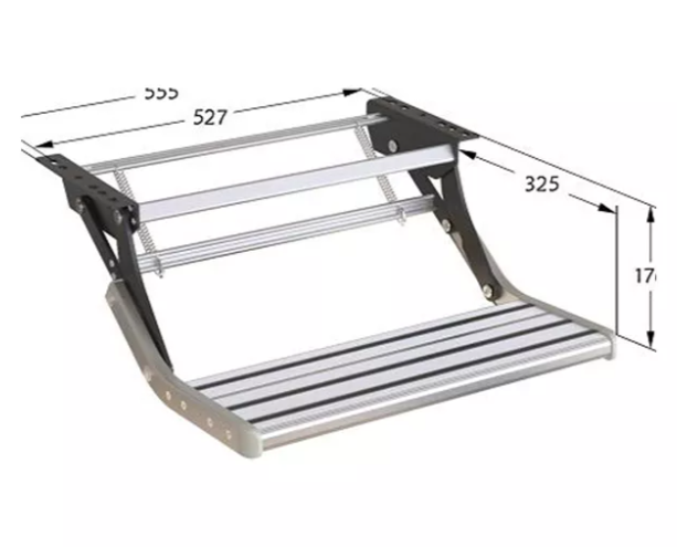 Manual Caravan Motorhome Folding Step Manual Caravan Motorhome Folding Step