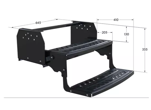 Manual Caravan Motorhome Folding Step Manual Caravan Motorhome Folding Step