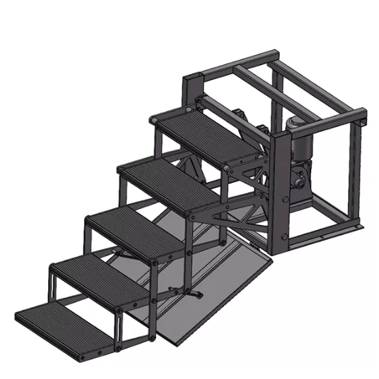  Caravan RV Camper Trailer Five Steps