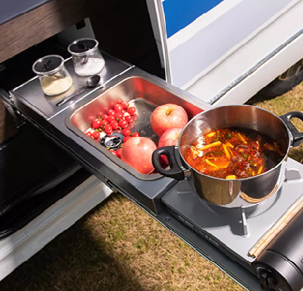 Recreational Vehicle Pull-out Furnace