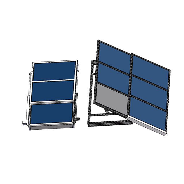 Flip + Translation Expandable Solar Energy